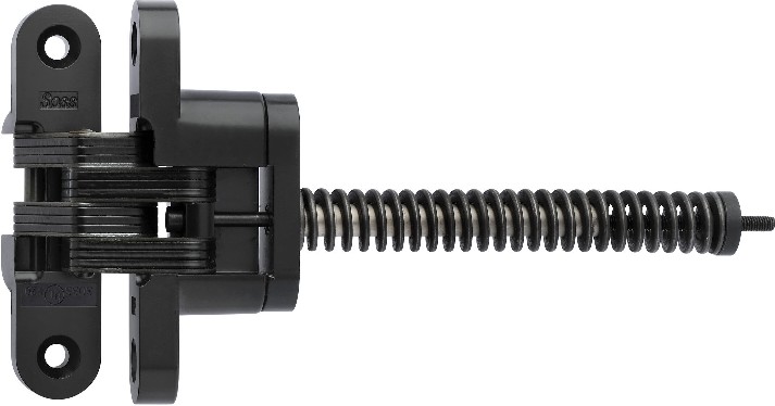 216IC 4-5/8-in H Black E-Coat Mortise concealed Interior Door Hinge