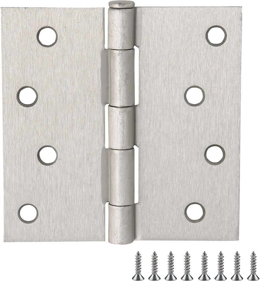 4-in H Square Butterfly Interior/Exterior Door Hinge
