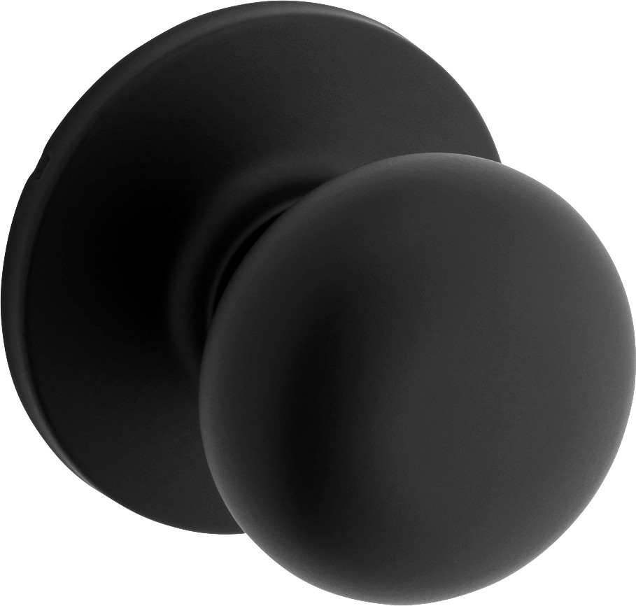 Baron Matte Black Interior Hall/Closet Dummy Door Knob