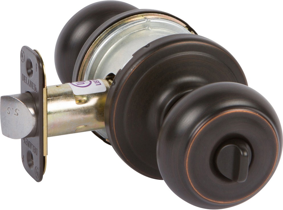 Orlyn Tuscany Bronze Exterior Keyed Entry Door Knob