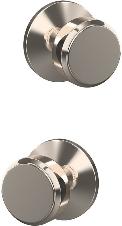 Custom Bowery - Kinsler Polished Nickel Interior Hall/Closet Dummy Door Knob