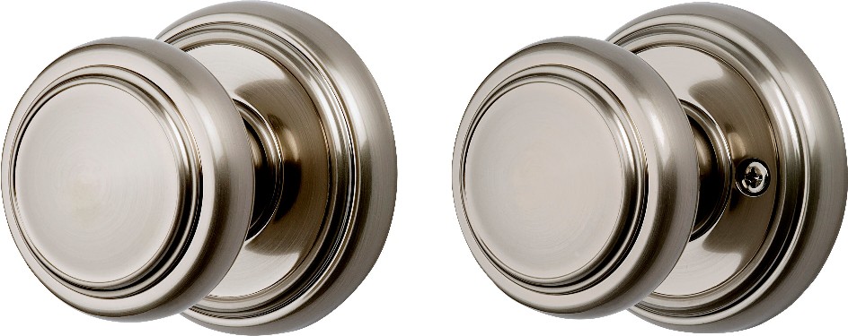 Prestige Alcott Satin Nickel Interior Hall/Closet Passage Door Knob