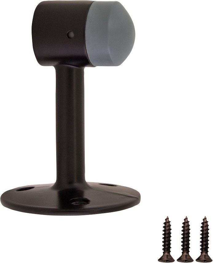 2-1/5-in Oil-rubbed bronze Floor Door Stop