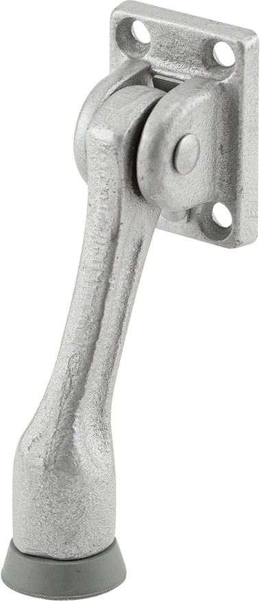 3-1/2-in Chrome Kick-down Door Stop