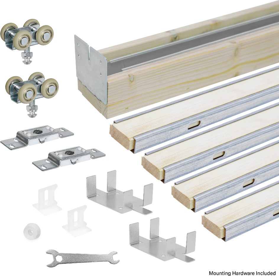 Pocket Door Track and Hardware Kit