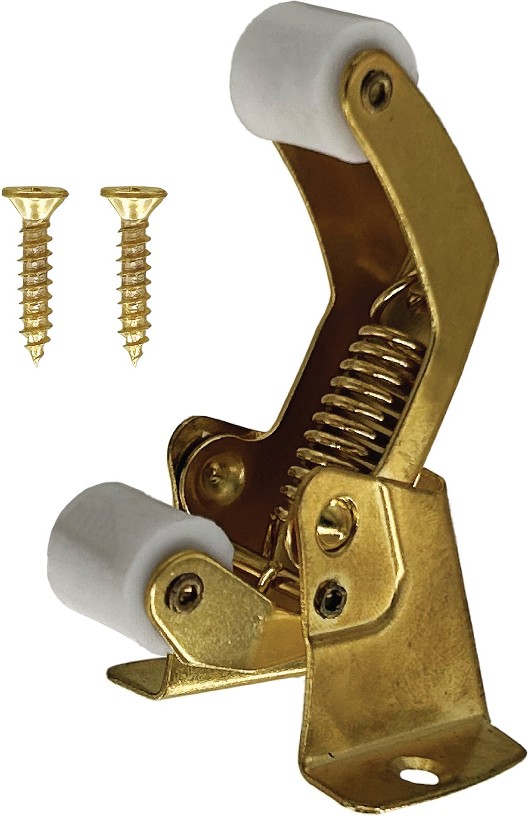 3.18-in Adjustable Brass Plated Iron Screen/Storm door hardware kit