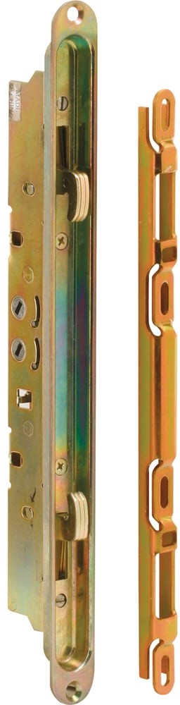 Yellow Zinc-plated Sliding Patio Door Latch lock