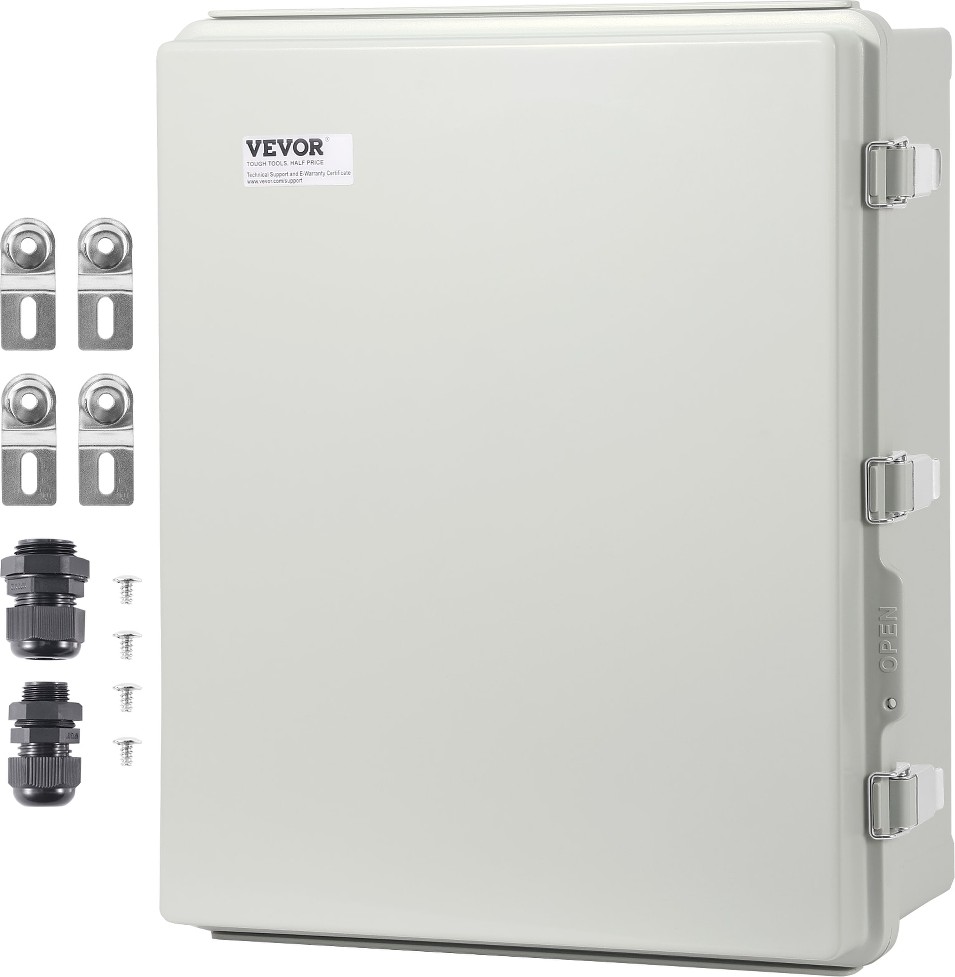 1 -Gang Plastic Weatherproof New work/Old work Rectangular Electrical Box