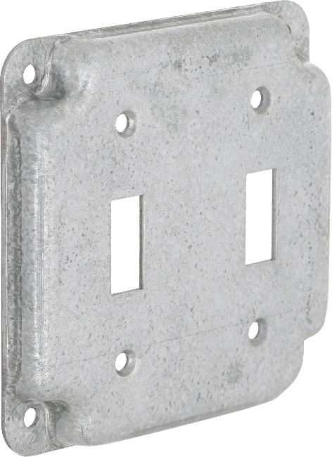 Square Gray Metal