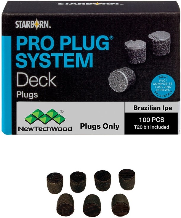 Brazilian Ipe 100 Plug Pack