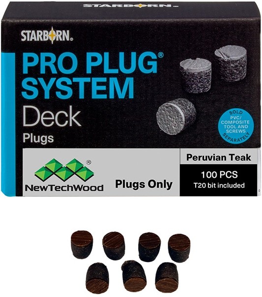 Peruvian Teak 100 Plug Pack