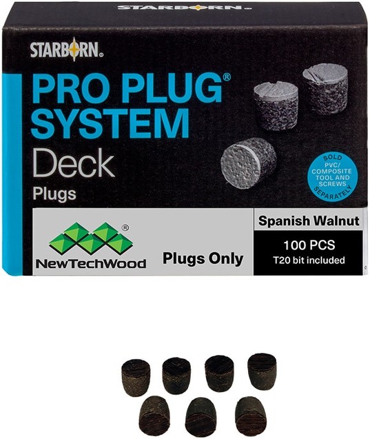 Spanish Walnut 100 Plug Pack