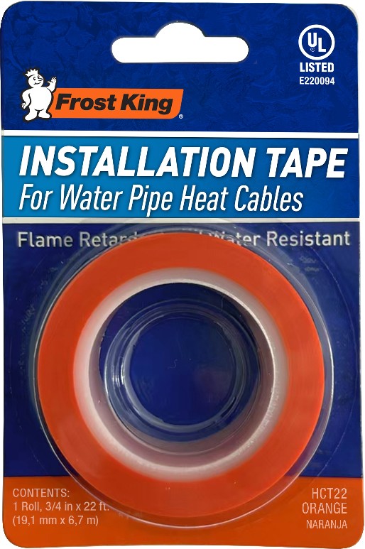 Heat Cables 0.75-in x 22-ft PVC Electrical Tape Orange