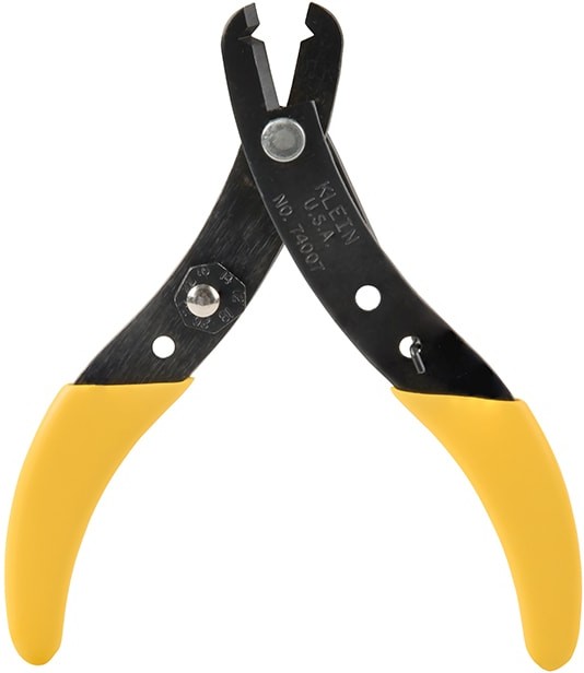 Wire Stripper and Cutter, Adjustable, for Solid and Stranded Wire
