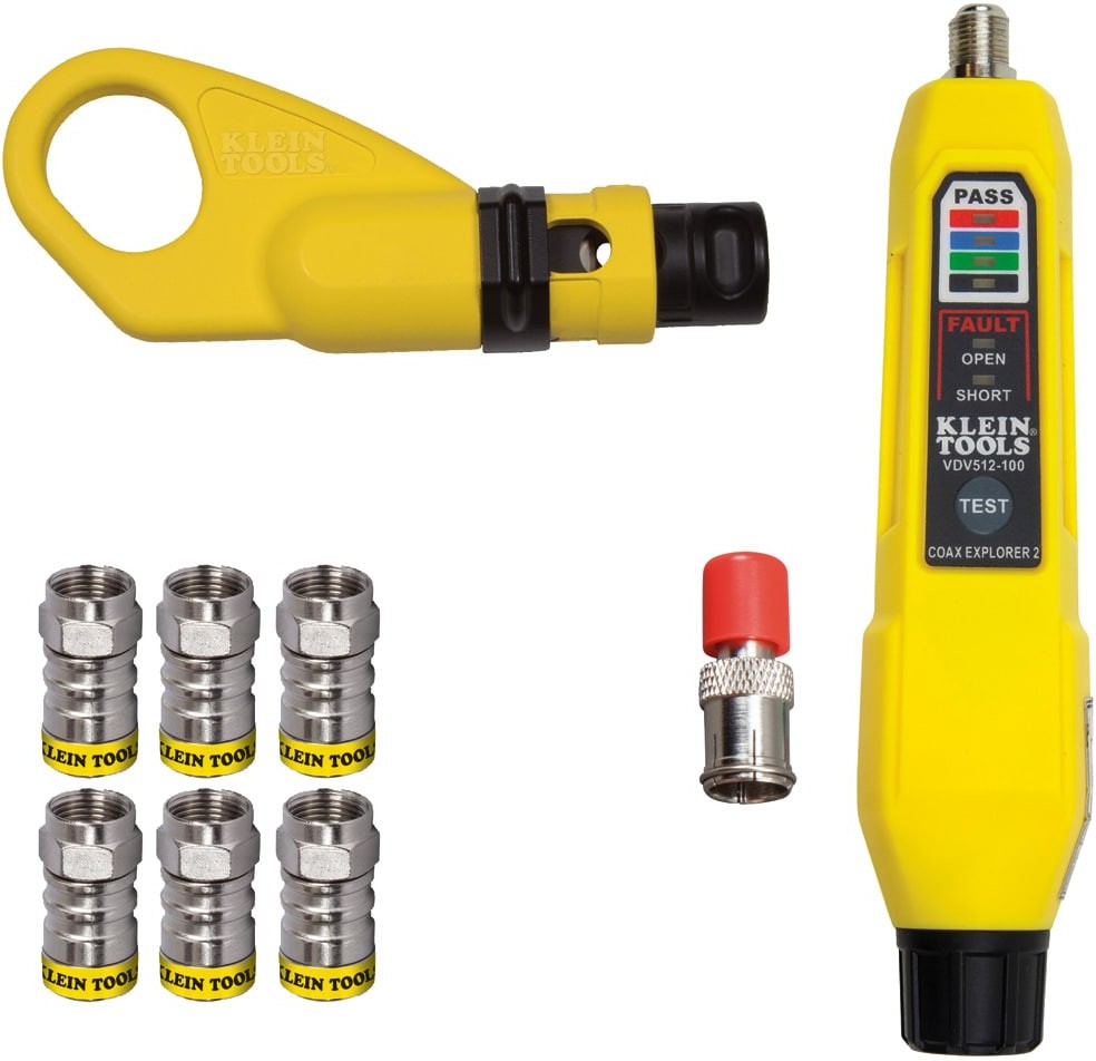 Coax Push-On Connector Installation and Test Kit