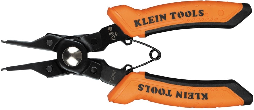 6-in-1 Interchangeable Snap Ring Pliers