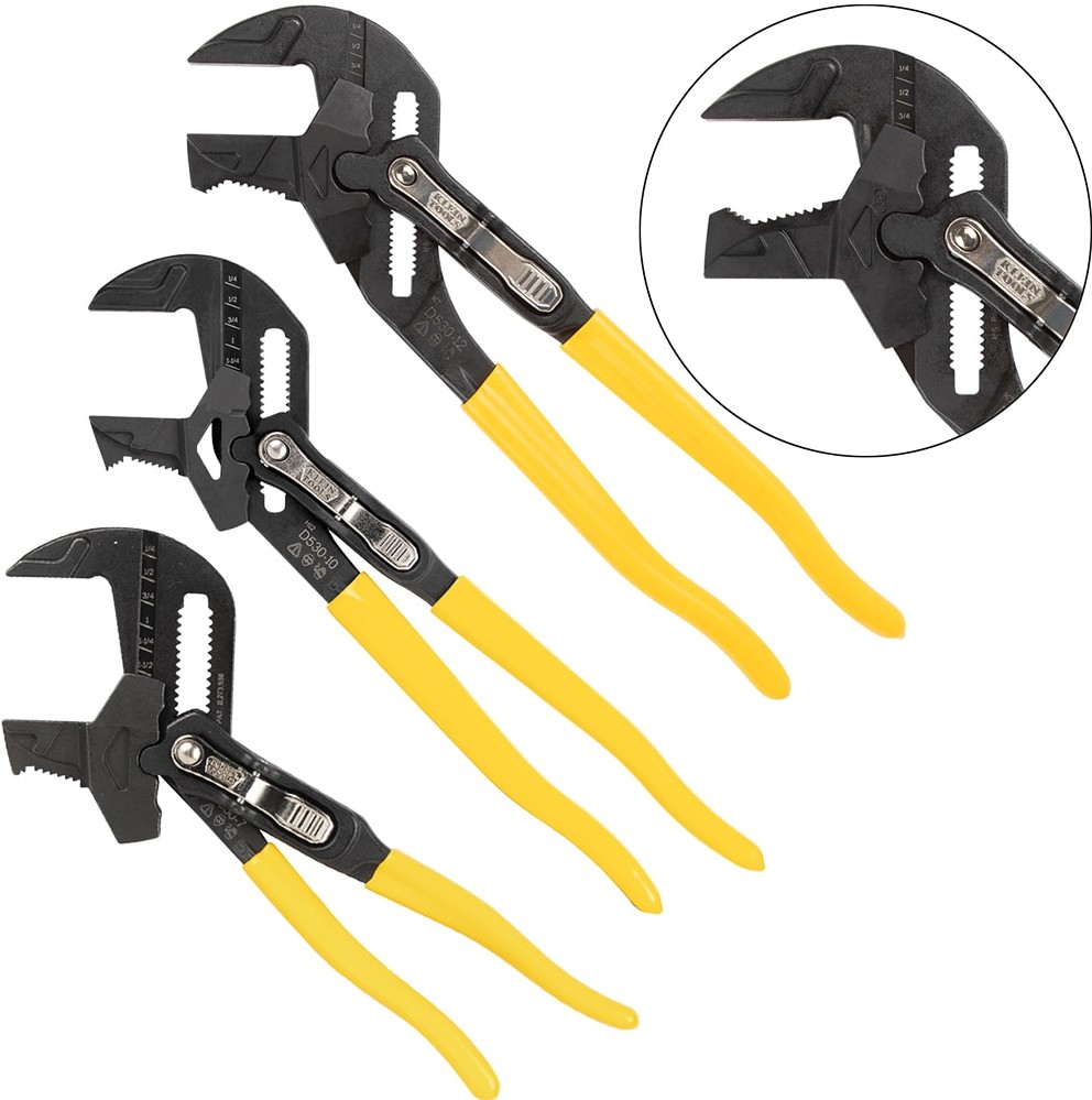Plier Wrench Set, 3-Piece