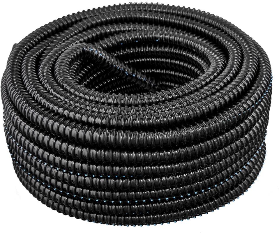 25-ft x 3-Inches PVC Black Split tubing wire loom