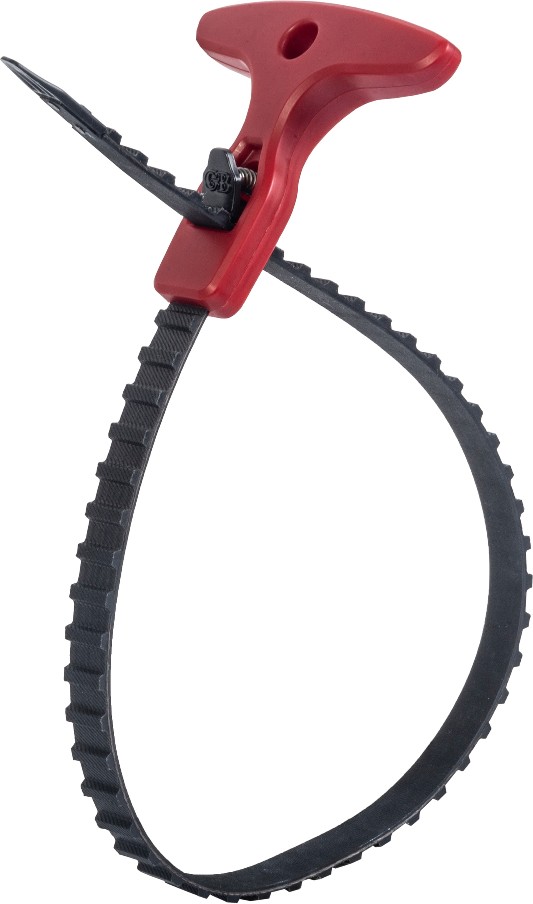 20-in Multiple Sizes Nylon Loop cable ties Black (