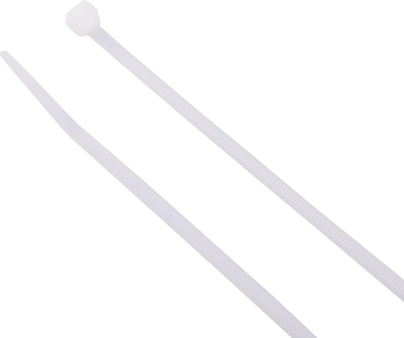 11-in Nylon Zip ties Off-white ( 20 -Pack)