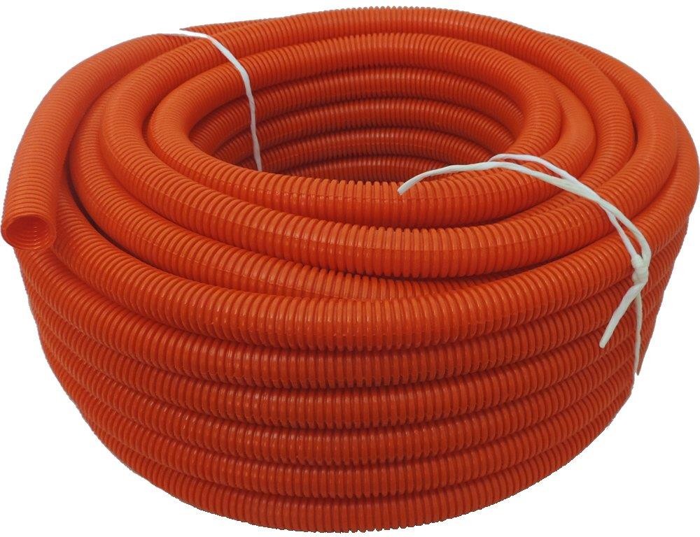 100-ft x 2-Inches LDPE Orange Non-split tubing wire loom
