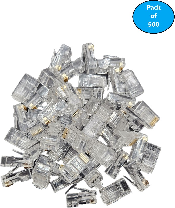500 -Pack Cat6a RJ45 Modular plug