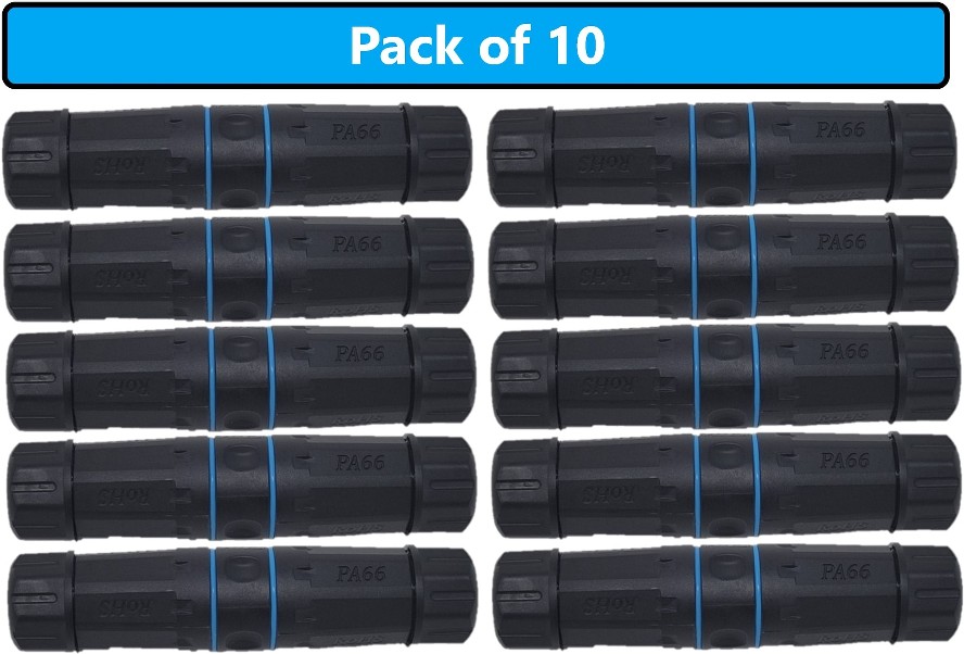 10 -Pack Cat6 RJ45 In-line coupler