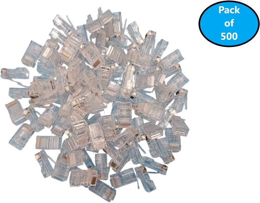 500 -Pack Cat5e RJ45 Modular plug
