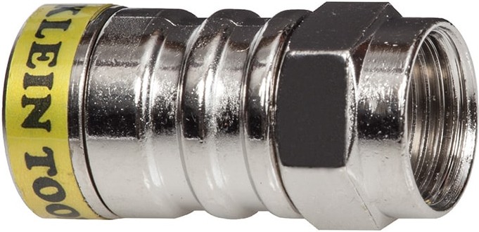 Push-On F Connectors RG6/6Q 10-Pack