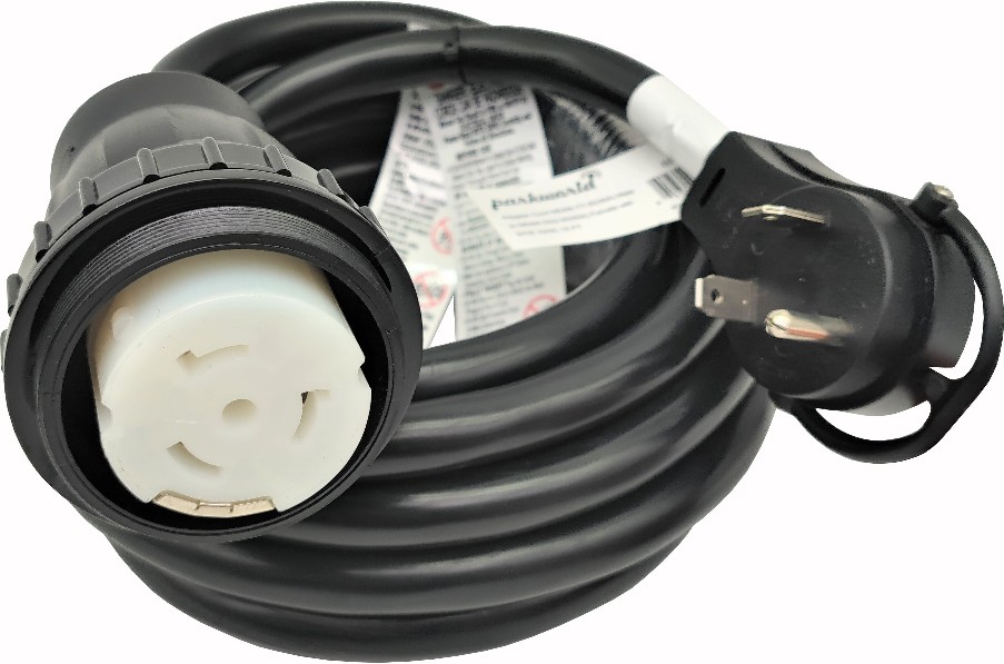 15-ft 10 / 3 3 Prong Black Outdoor STW Heavy Duty General Extension Cord