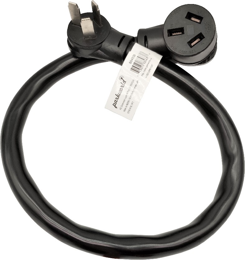 3-ft 6 / 3 3 Prong Black Outdoor STW Heavy Duty Appliance Extension Cord