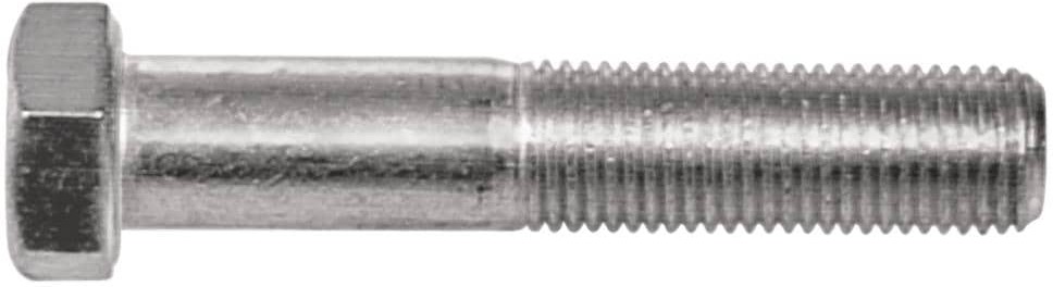 10mm x 25mm Zinc-Plated Coarse Thread Hex Bolt