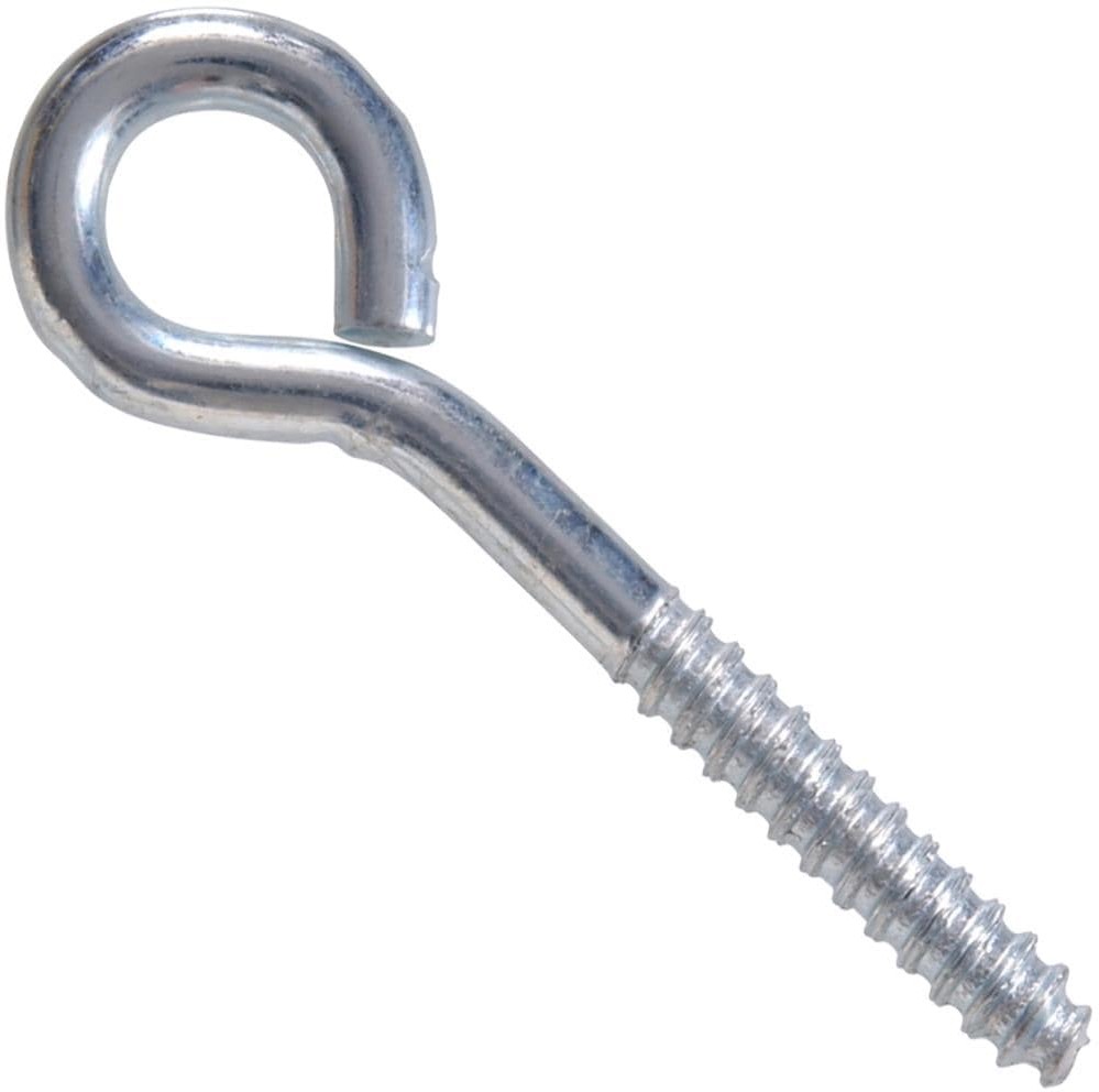 Zinc-plated Exterior Coarse Thread Eye Bolt