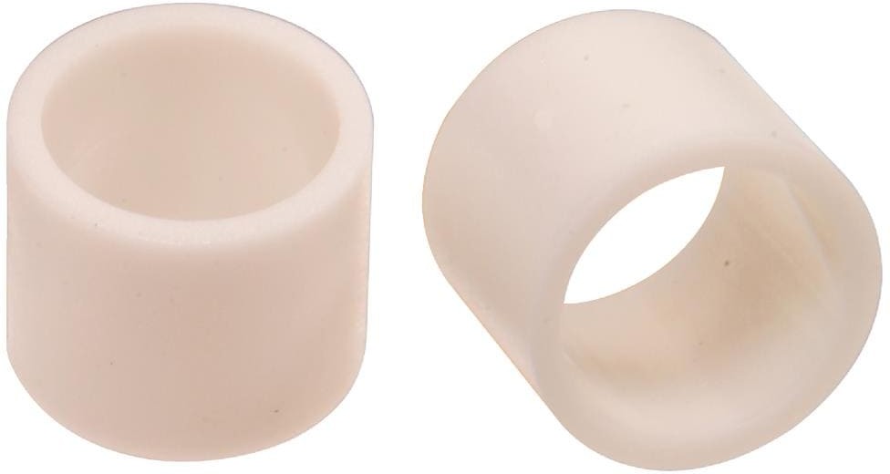 3/16-in I.D. x 3/8-in O.D. x 1/4-in Long Natural Nylon Spacers