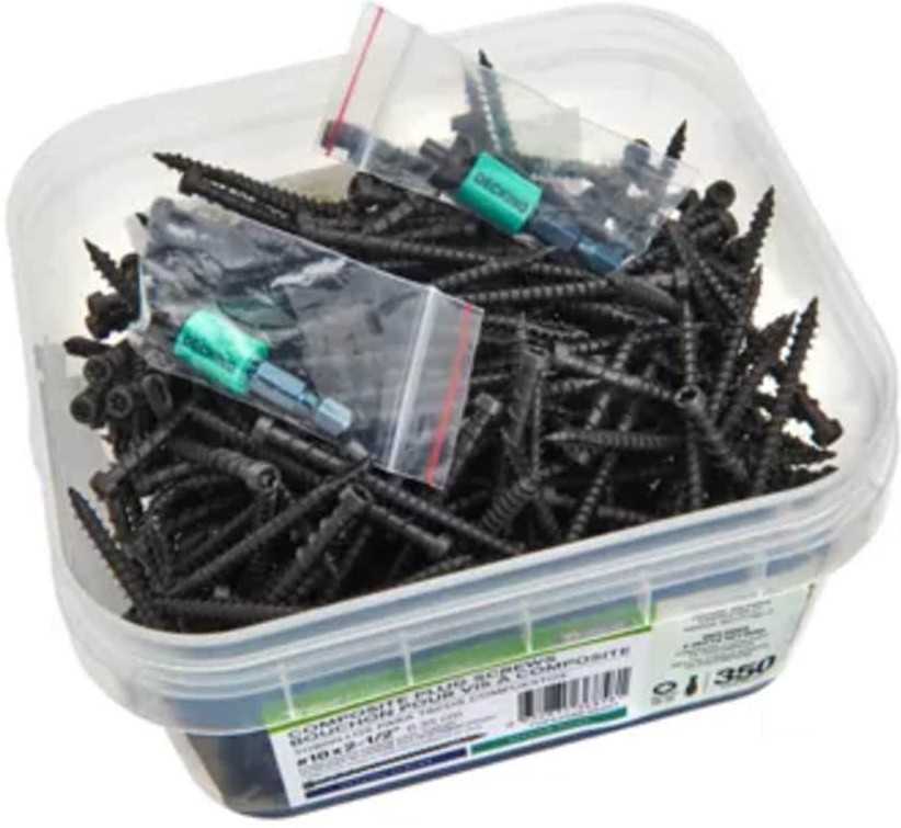 #10 x 2-1/2-in Composite Deck Screws ( 350 -Per Box )