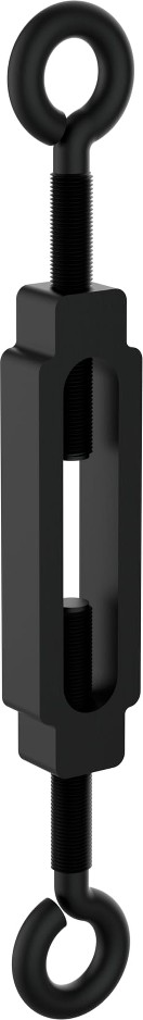 1/4-in x 7-1/2-in Steel Eye and eye Turnbuckle