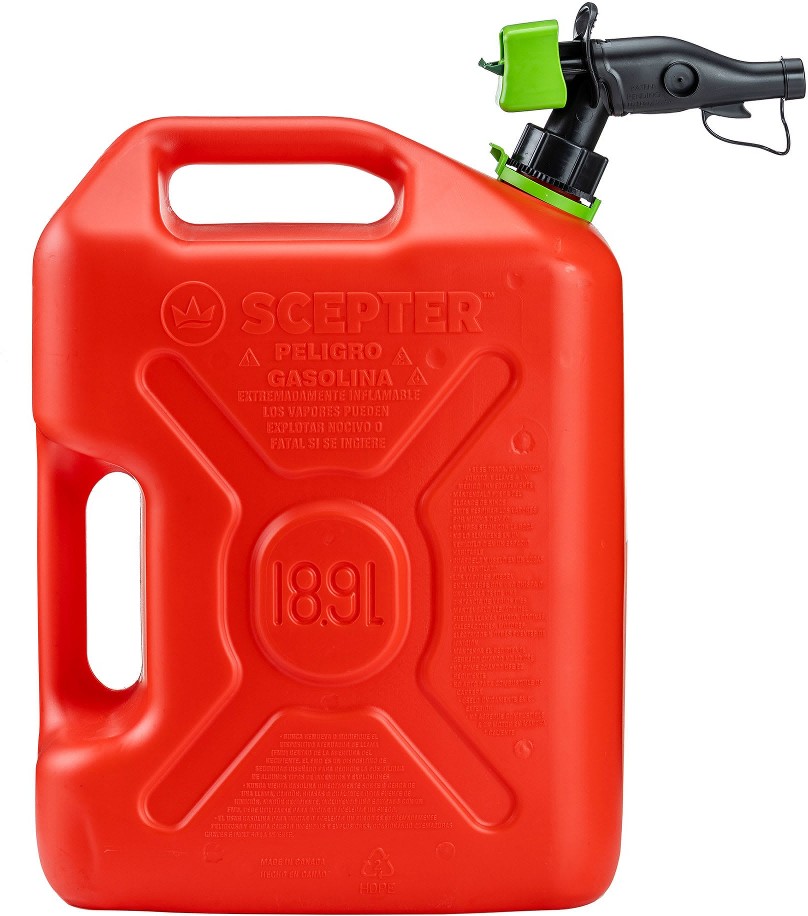 SmartControl Dual Handle Gasoline Can Container Jug