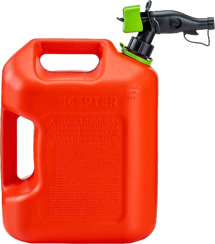 5-Gallon Plastic Gasoline Can