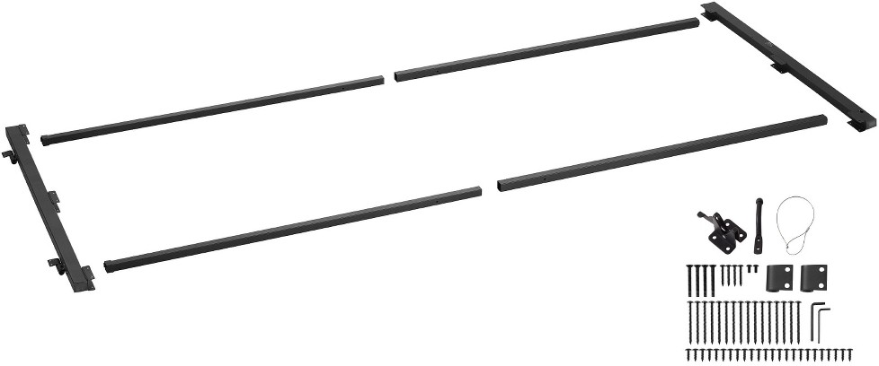 Gate Building Kit 96-in Iron Gate frame kit