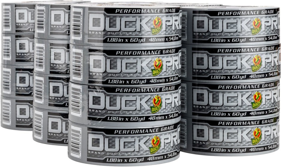 Pro Silver Duct Tape 1.88-in x 60 Yard(s) 24 -Pack