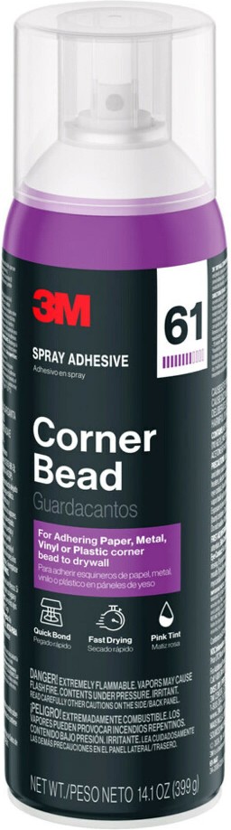 Drywall Corner Bead Spray Adhesive 14.1 -fl oz Bonding Liquid Multipurpose Adhesive