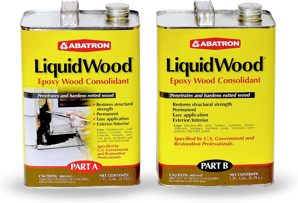 LiquidWood Penetrating Wood Hardener Wood Adhesive (Actual Net Contents: 256-fl oz )