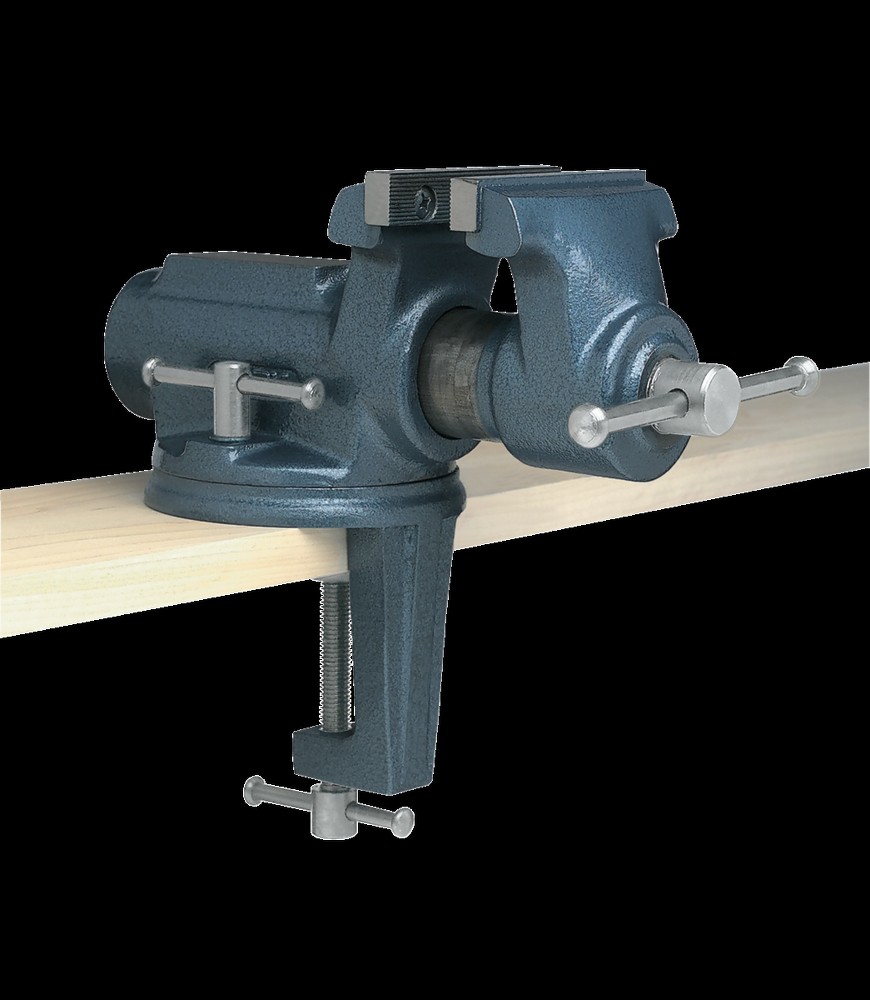 4-in Cast iron Clamp-on Vise