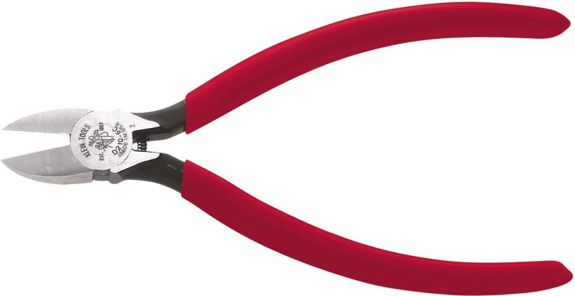 Diagonal Cutting Pliers, Semi-Flush, 6-Inch
