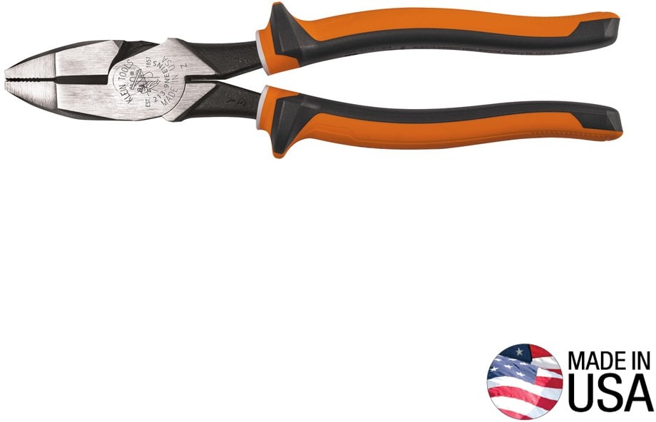 Insulated Pliers, Slim Handle Side Cutters, 9-Inch