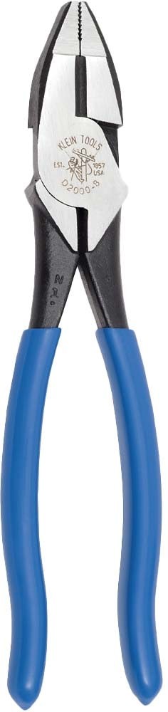Lineman's Pliers, Heavy-Duty Side Cutting, 8-Inch