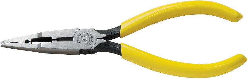 Pliers, Connector Crimping Needle Nose, 7-Inch