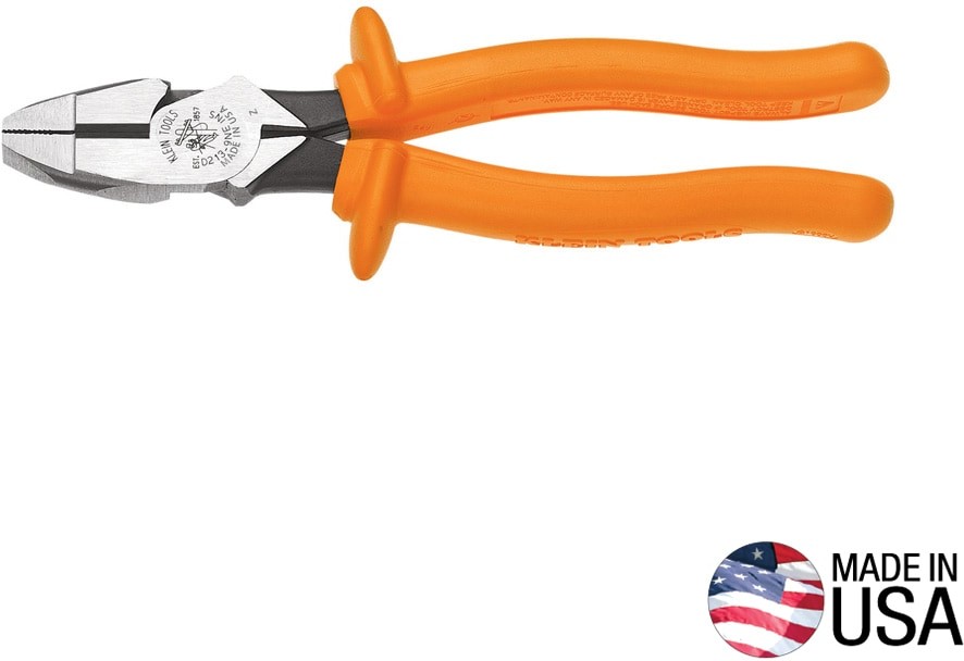 Insulated Lineman's Pliers, 9-Inch