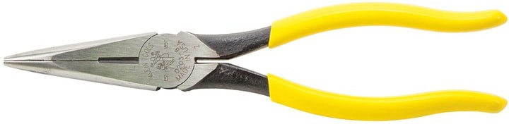 Pliers, Needle Nose Side Cutters with Stripping, 8-Inch