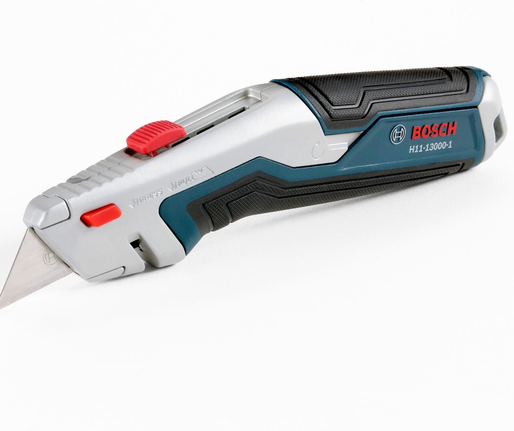 3/4-in 1 -Blade Folding Retractable Utility Knife with On Tool Blade Storage